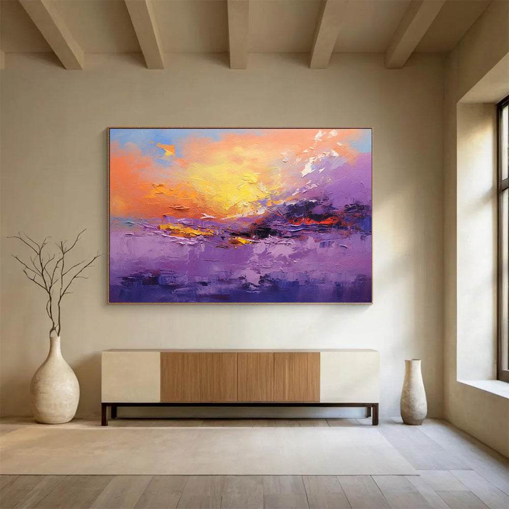 sunset wall decor